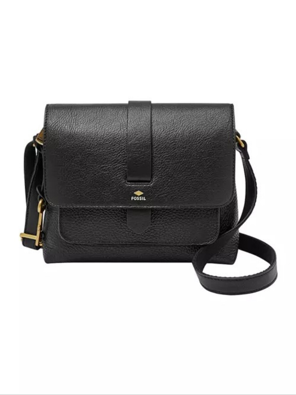 FOSSIL Kinley Small Crossbody Bag Black VGUC